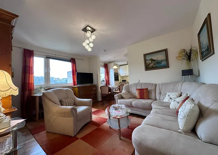 Ausblick Spessart Ferienwohnung Naehe Therme Und Salzgrotte
